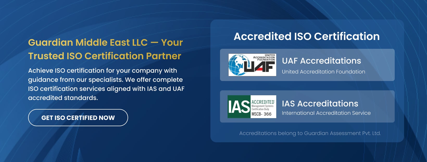 Guardian Middle East ISO Certification Body